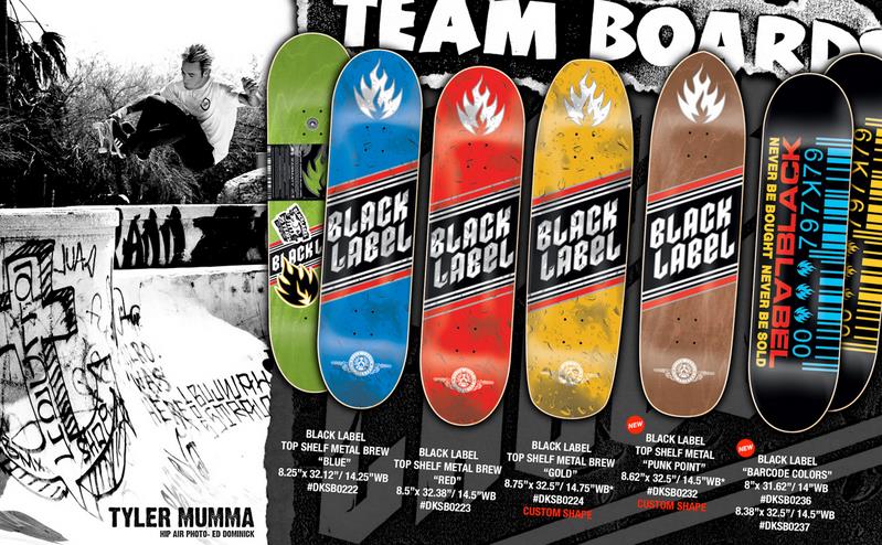 check out all of the new boards from black label in their new