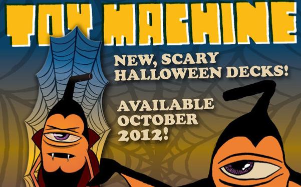 Toy Machine - 古怪板面Halloween Deck