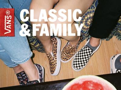 Vans Classic & Family 2014秋，参与互动转发赢取免费Vans鞋