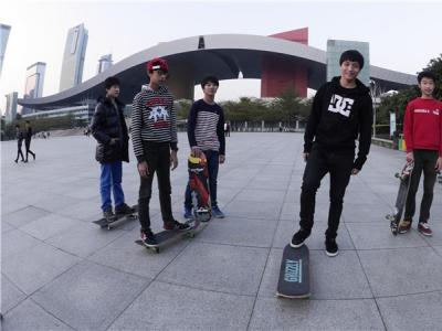 Skate Station滑板网线下教学-深圳市民滑板交流课堂