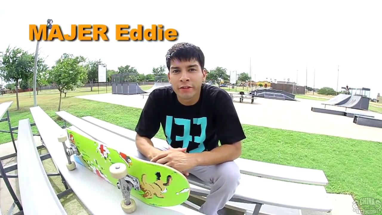 动作 滑板 教学 Crooked Grind Eddie Gonzalez