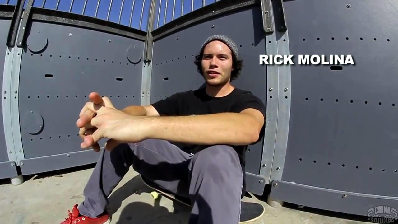 动作 滑板 教学 360 Flip Rick Molina