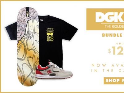 DGK X Homebase联名款「Golden Era」系列礼包限量发售