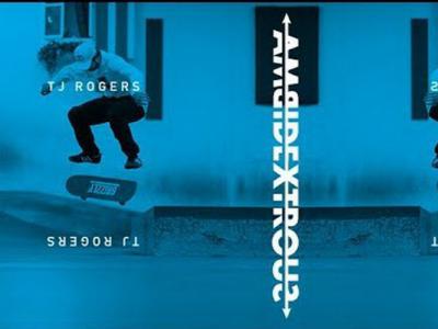 Berrics「滑手镜像」-TJ Rogers 让你分不清正反脚