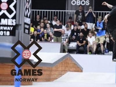 2018 X Games 挪威站，巴西滑手Felipe Gustavo 获得季军！