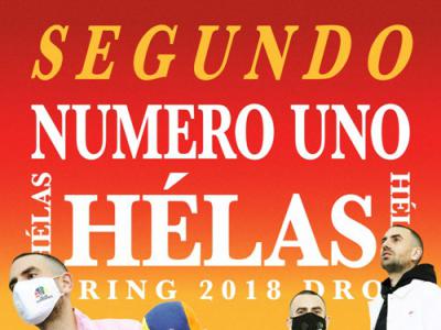 Helas：SPR18 SEGUNDO NUMERO UNO新品周三开售