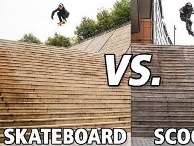 Skateboard VS Scooter下Lyon25阶，你更钟意哪个？