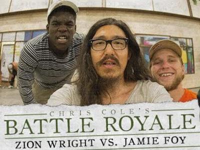 Jamie Foy Vs. Zion Wright作客Berrics「Battle Royale」挑战