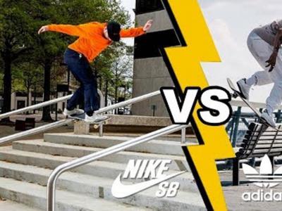 巅峰对决：Adidas VS Nike SB 滑板队伍