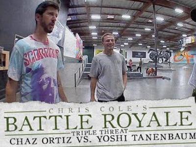 Chaz Ortiz Vs. Yoshi Tanenbaum 作客Berrics「Battle Royale」挑战