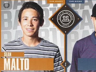 BATB 11平地大战第一场打响：Sean Malto vs. Eric Koston