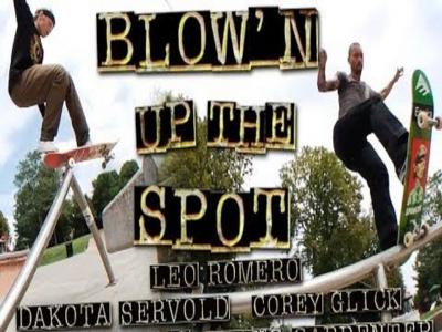 「Blown Up the SPot」:  Leo, Corey, Dakota, Blake, and CJ滑炸板场！