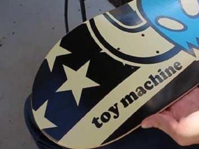 新品抢先看！ Toy Machine8.375板面组装测试