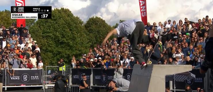 2018  Vans Park Series瑞典马尔默站 | Oskar Rozenberg Hallberg夺冠