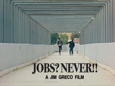 工作这辈子是不可能工作的！Jim Greco最新影片「Jobs? Never!!」