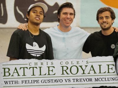 Felipe Gustavo Vs. Trevor McClung作客Berrics「Battle Royale」挑战