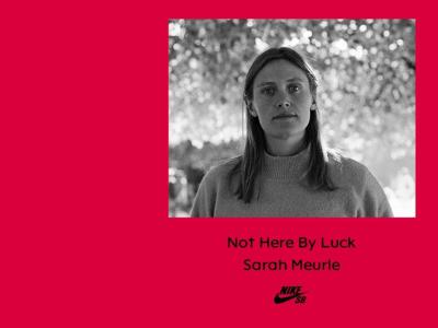 Nike SB出品：走进瑞典女滑手Sarah Meurle