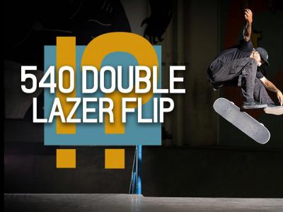 新一期#DreamTrick！Jordan Mourning挑战540 Double Lazer Flip