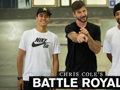 Chris Cole，Maurio McCoy等五位滑手，共同作客Battle Royale