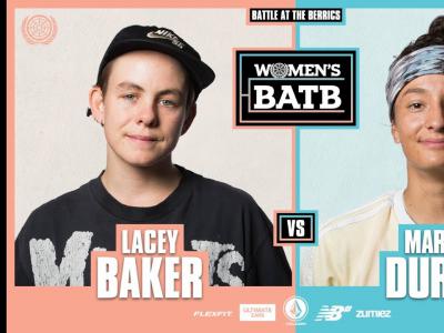 WBATB首场比赛开战！Lacey Baker vs. Mariah Duran 