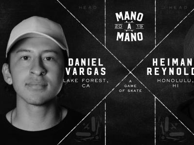 Mini Ramp上的对决！Mano A Mano第二轮Daniel Vargas vs. Heimana Reynolds