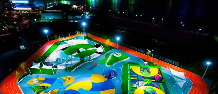 Nike SB日本新场地落地，东京六丁目Playground Skateplaza 