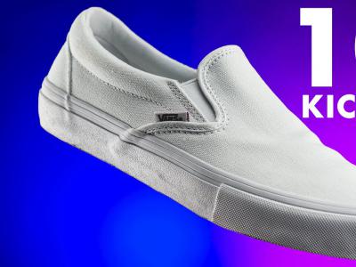 穿VANS Slip on Pros去踢101 Kickflips 