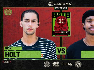 BATB 12素人局第二场： Nick Holt Vs. Chris Pierre 